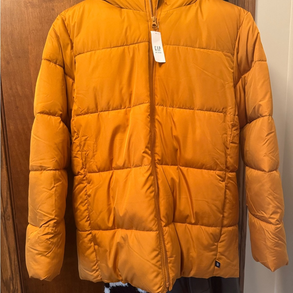 GAP Saffron Golden Puffer Jacket